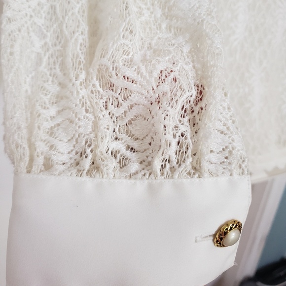 WOMENS "KEY WEAR" CREAM COLOR SHIRT - Picture 5 of 8